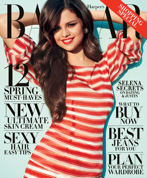 Selena Gomez, Harper's Bazaar Newsstand Cover Selena Gomez, Harper's Bazaar Newsstand Cover